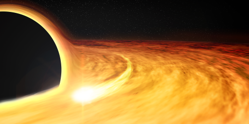 Neutrinos d'un en-cas de trou noir