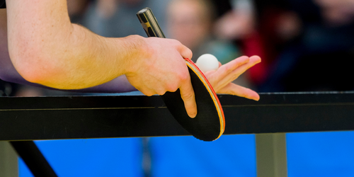 Angle and Friction Matter for Table Tennis Spin