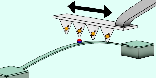 Mechanical Coupling to Spin Qubits