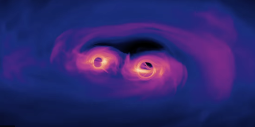 Dark Matter Could Bring Black Holes Together