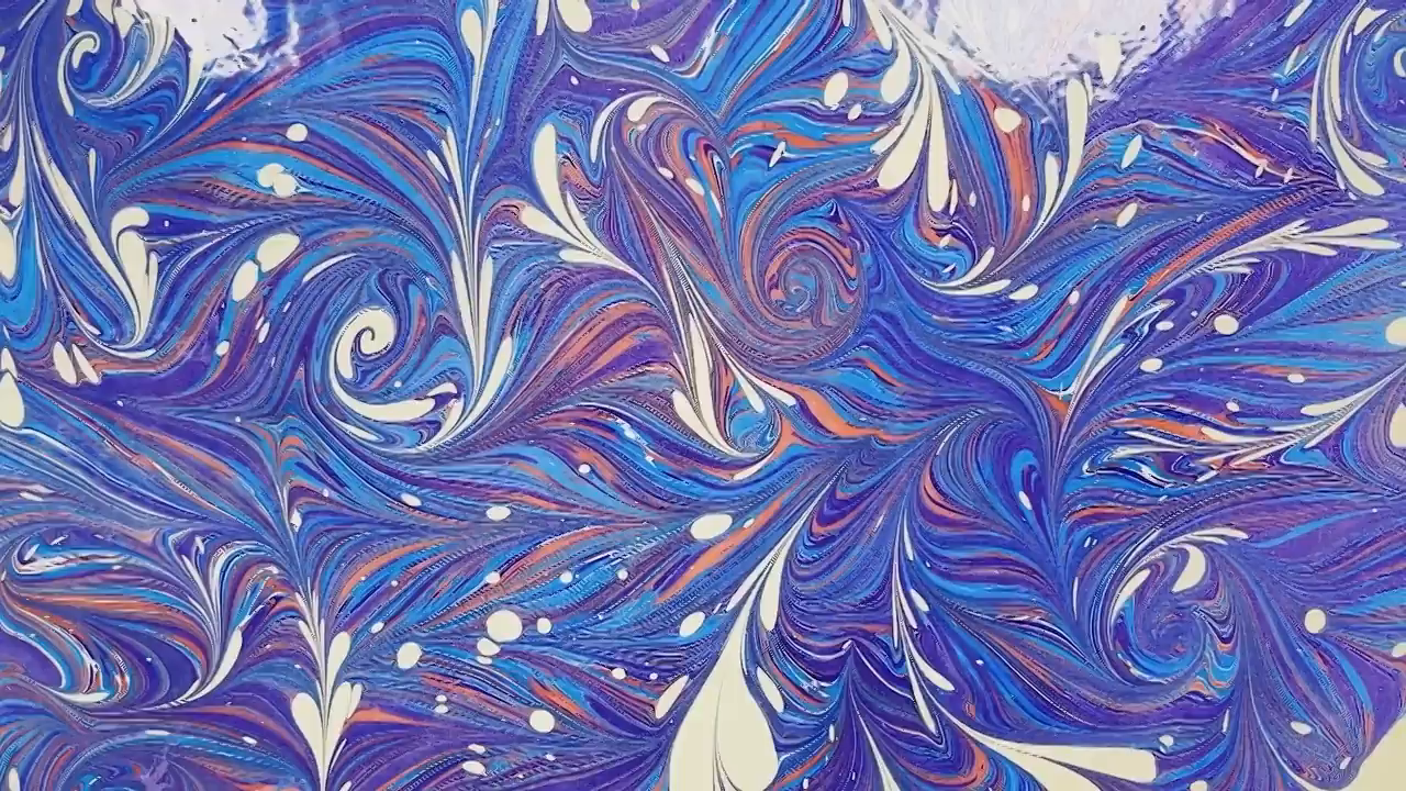 Physics - Winning Videos Feature Marbling Paint and Freezing Flashes